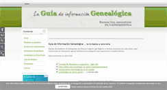 Desktop Screenshot of guiagenealogica.com